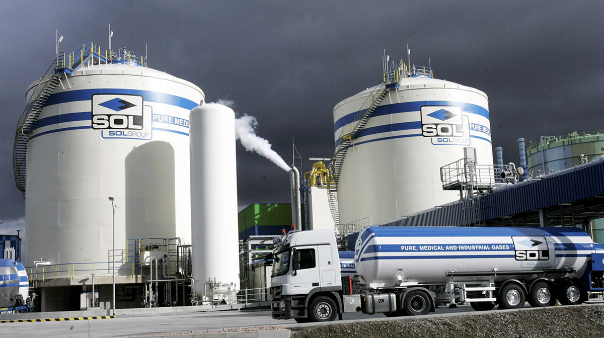 Industrial gases - SOL GROUP